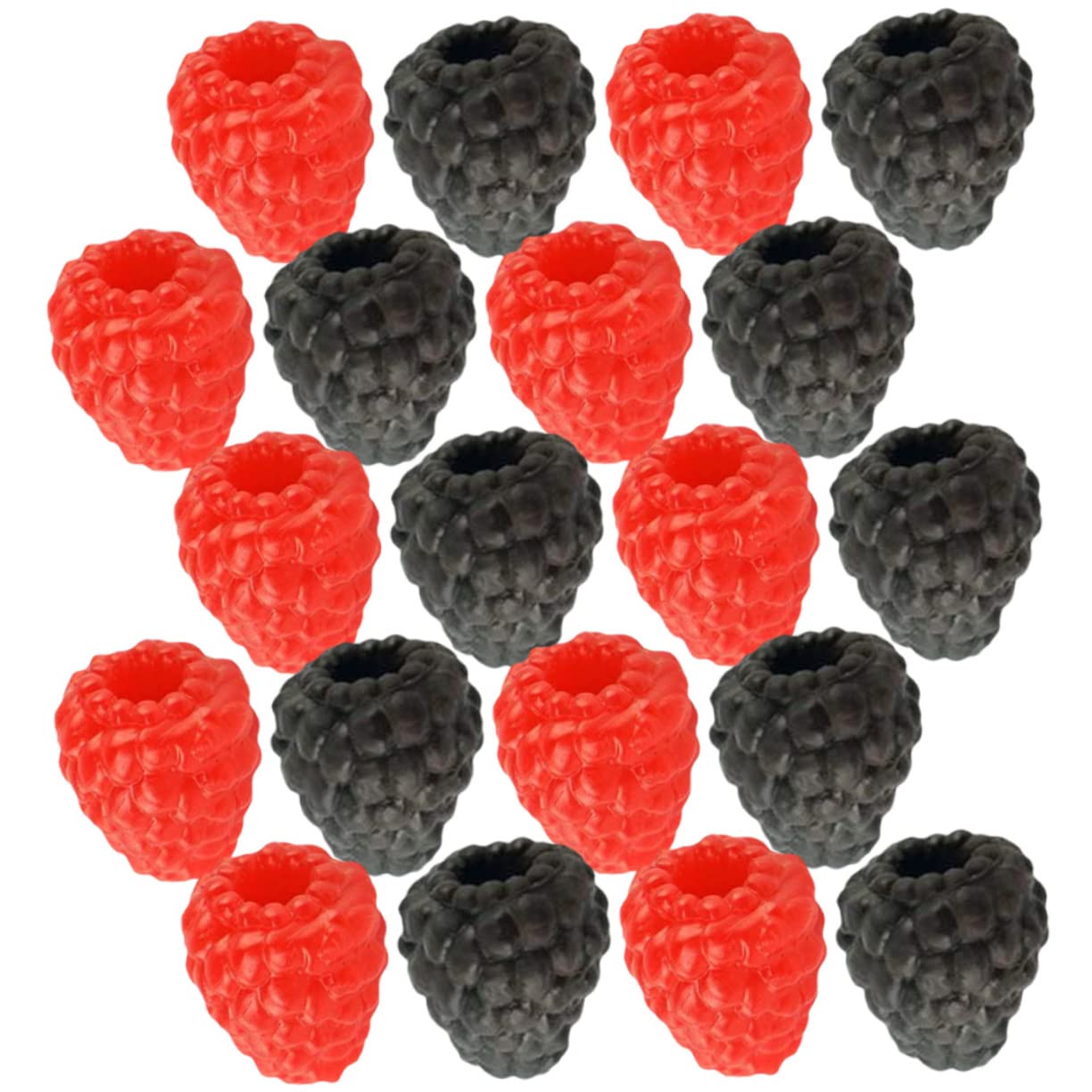 Garneck Accessoires Photo 40 Framboises Artificielles Miniatures en Plastique, Décoration De Fruits pour Présentation De Plats Et Supermarchés Garneck Accessoires Photo 40 Framboises Artificielles Miniatures en Plastique, Décoration De Fruits pour Présentation De Plats Et Supermarchés