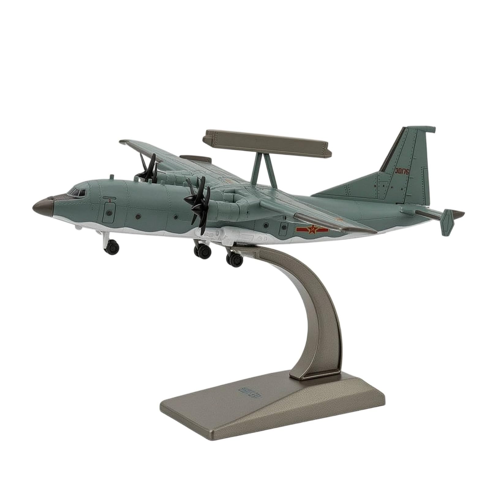 harayaa 200 Modellflugzeug abnehmbar Flugzeugmodell mit Ständer Standmodell mit Displayständer für Vitrine, Büro