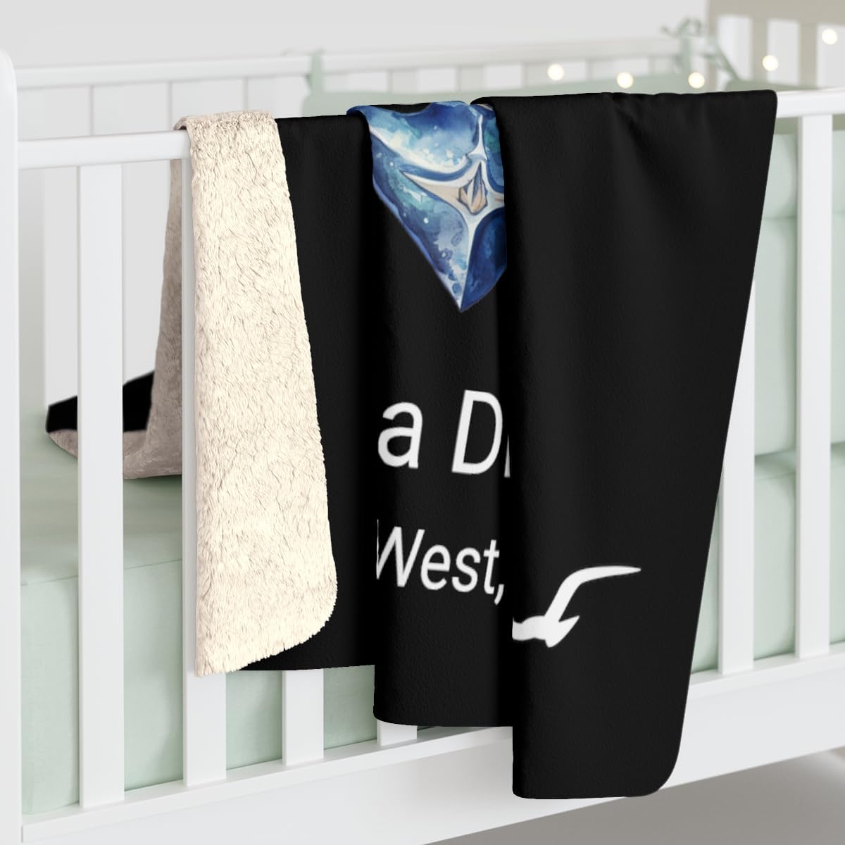 Custom Boat Owner Blanket Personalized Sherpa Fleece Nautical Boat Name Welcome Aboard for Yacht Lake Cabin Beach House Pontoon Gift for Captain Anchor Decor Accessories Made in USA