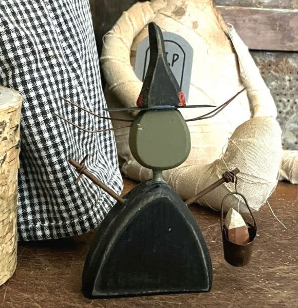 Figurinessuppliesforgreenwickedwitchshelfchunkywoodsitterprimitivestylehalloweenfigurineforholidaykitchenfarhousehomedecor Urban Country Home Decor Figurines supplies for green wicked witch shelf chunky wood sitter primitive style halloween figurine for holiday kitchen farhouse home decor urban country home decor