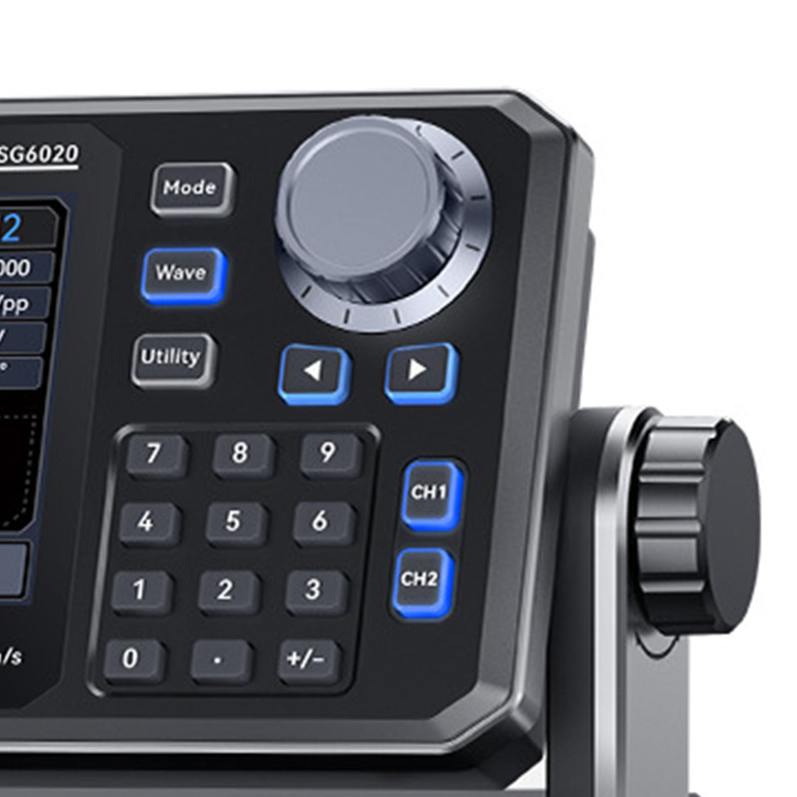 Jectse 30-MHz-Digitaloszilloskop, 2-Kanal-DDS-Signalgenerator-Multimeter, 200 /s Abtastrate, 4,3-Zoll-Touchscreen, Kfz-Oszilloskop-Frequenzanalysator