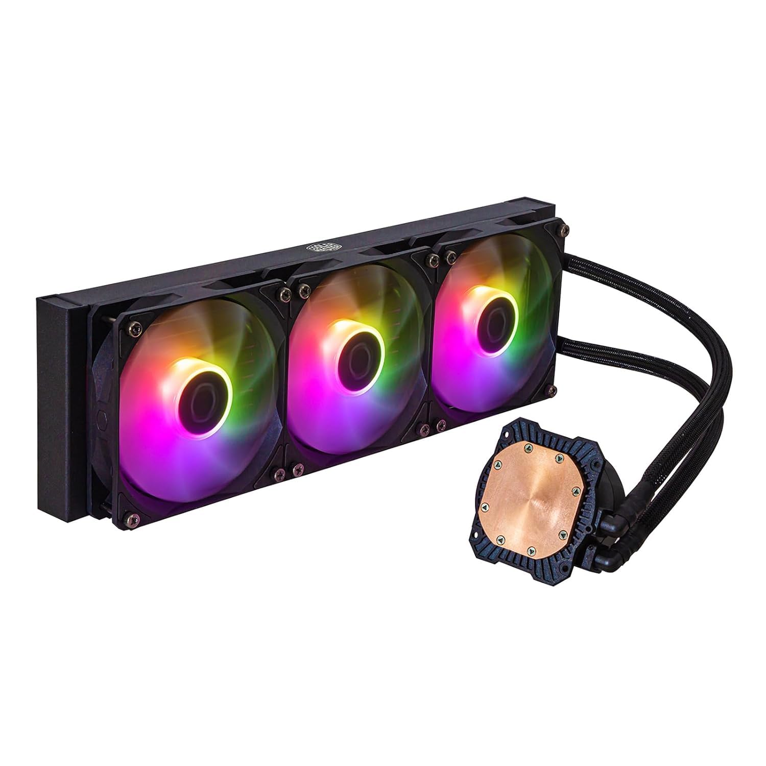 cooler master 360l core argb 水冷クーラー MasterLiquid 360L Core ARGB White CPU Liquid Cooler | Cooler Master