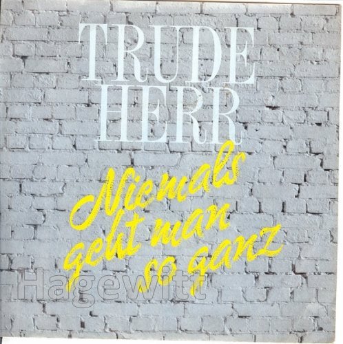 - Trude Herr - Niemals Geht Man So Ganz - EMI - 1C 016 20 1966 7