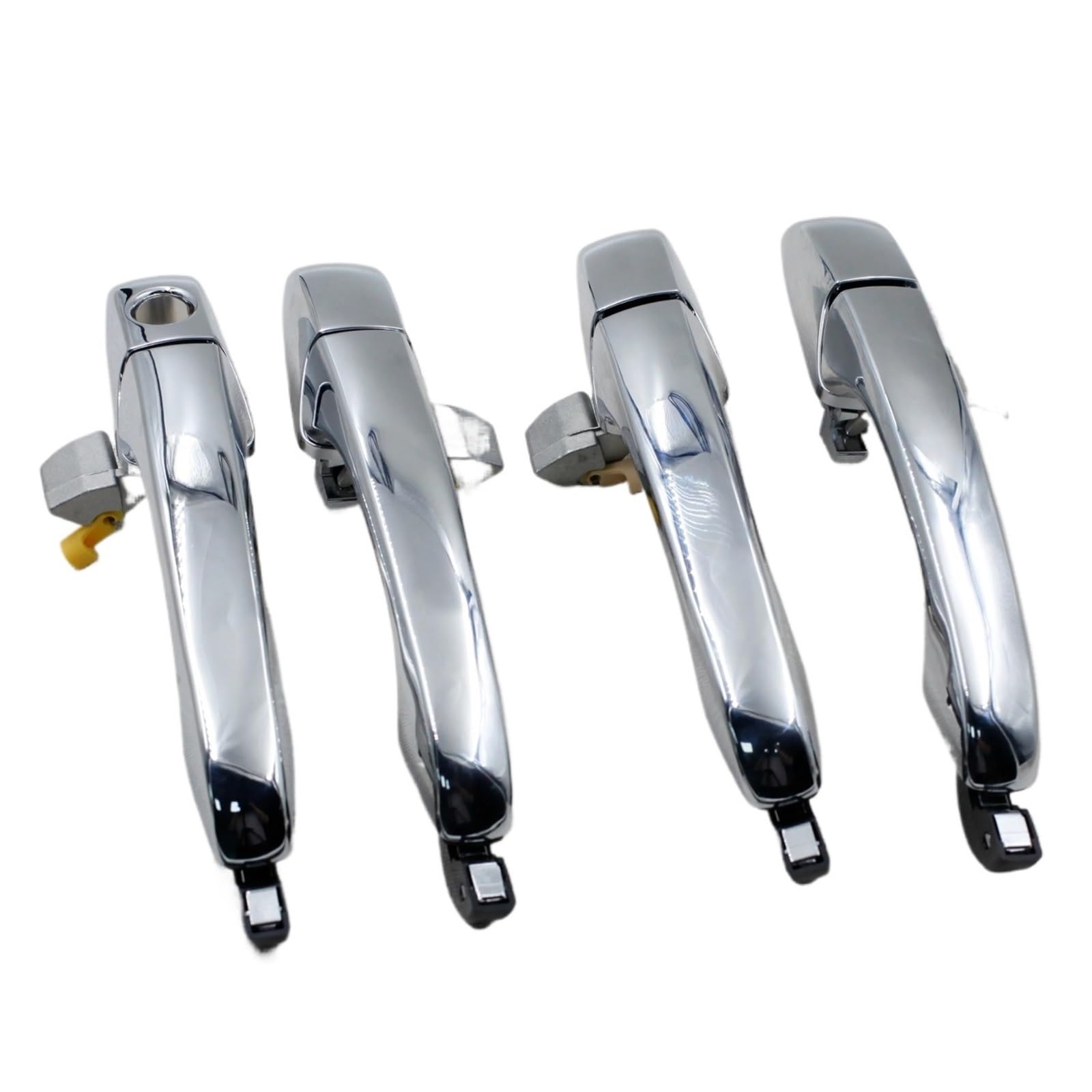 Trxjjvm 1Set(4Pc) For Chrysler 300C Front Door Rear Door Outer Handle Chrome Car Exterior Door Handle(1Set(4Pc))