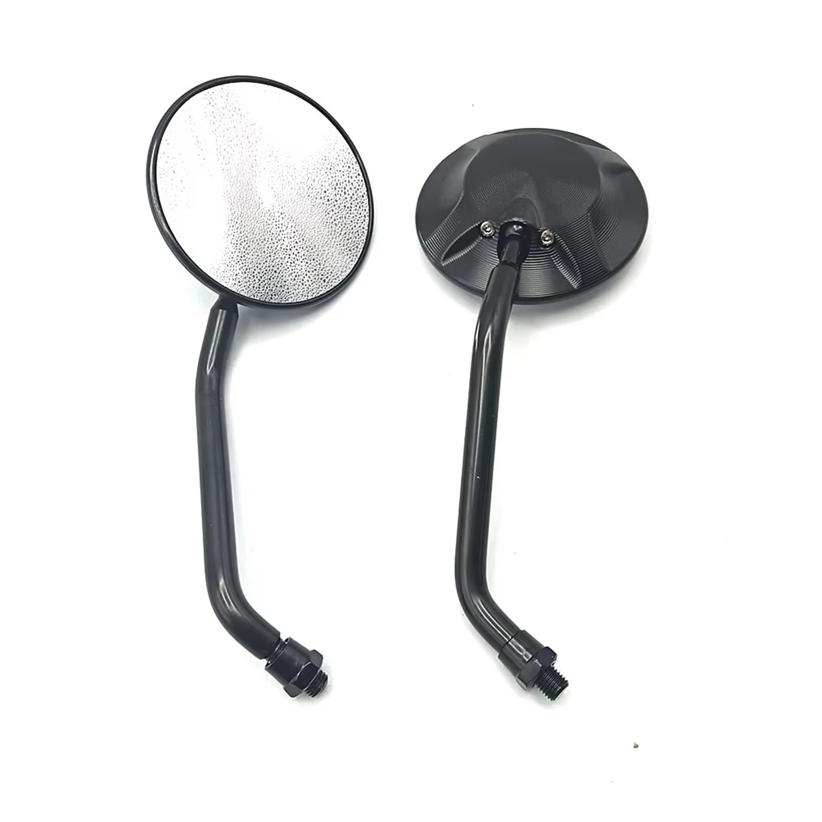 Espejos Manillar Moto Para Scooter Para Kawasaki Para Suzuki 10mm 8mm Un Par CNC Espejo Retrovisor Motocicleta Espejos Retrovisores Motocicletas E-Bike Espejo Moto