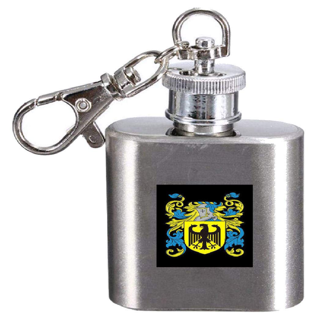 Flasque avec blason Mccorrison petit format de poche