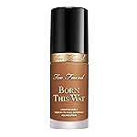 Too Faced Born This Way Natural Finish Longwear Liquid Foundation | Medium-To-Full Coverage | Hydrating + Oil Free, 1.01 fl. oz.