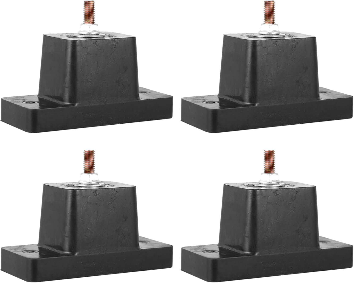 Sosoport 4Pcs Shockproof Air Conditioner Brackets Vibration Absorbing Stands for Installation and Stability Easy to Carry and Store High Grade Material
