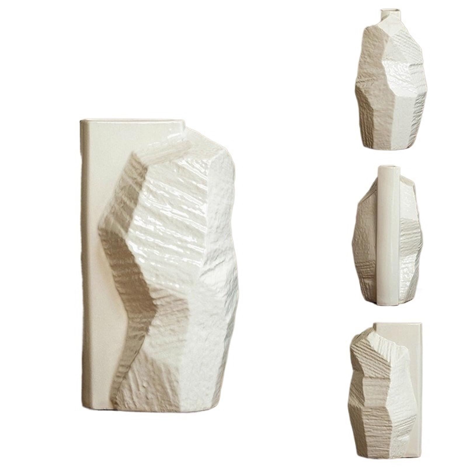Vasen Moderne Keramikvasenskulptur