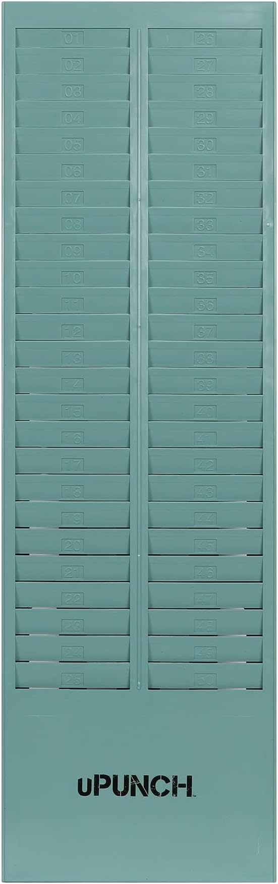 uPunch Time Card Rack with 50 Slots