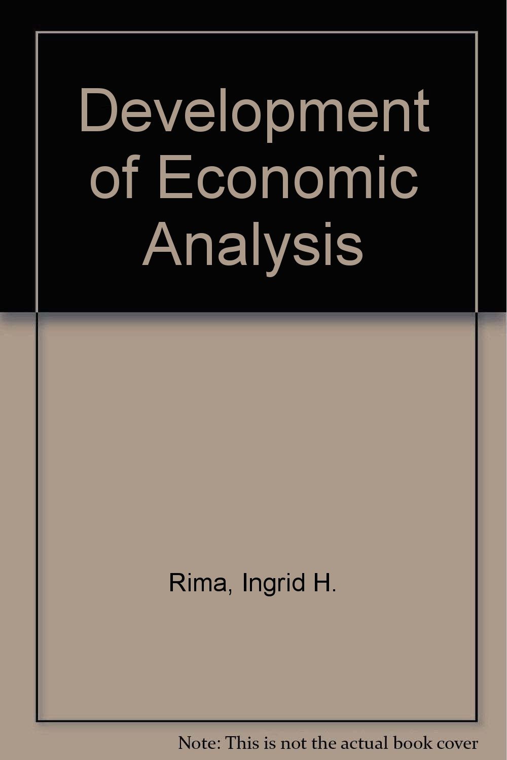 Development of Economic Analysis