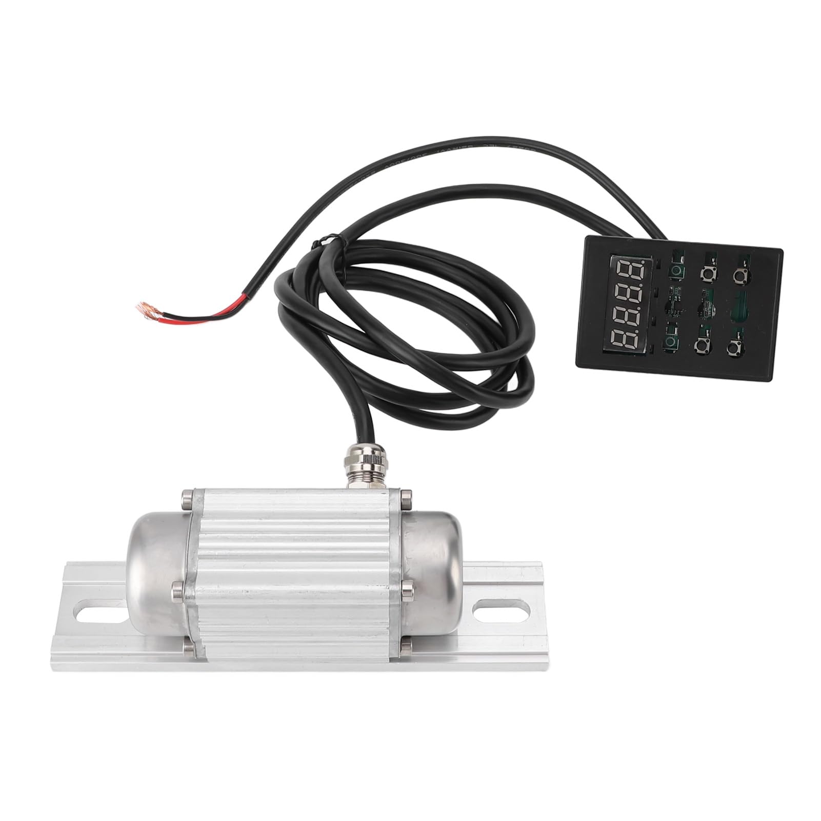 Motor Vibrador de Hormigón, DC12V 7500RPM, Aleación de Aluminio Resistente, Pequeño Vibrador de Hormigón, Velocidad Ajustable, Motor de Vibración sin Escobillas para Electricidad