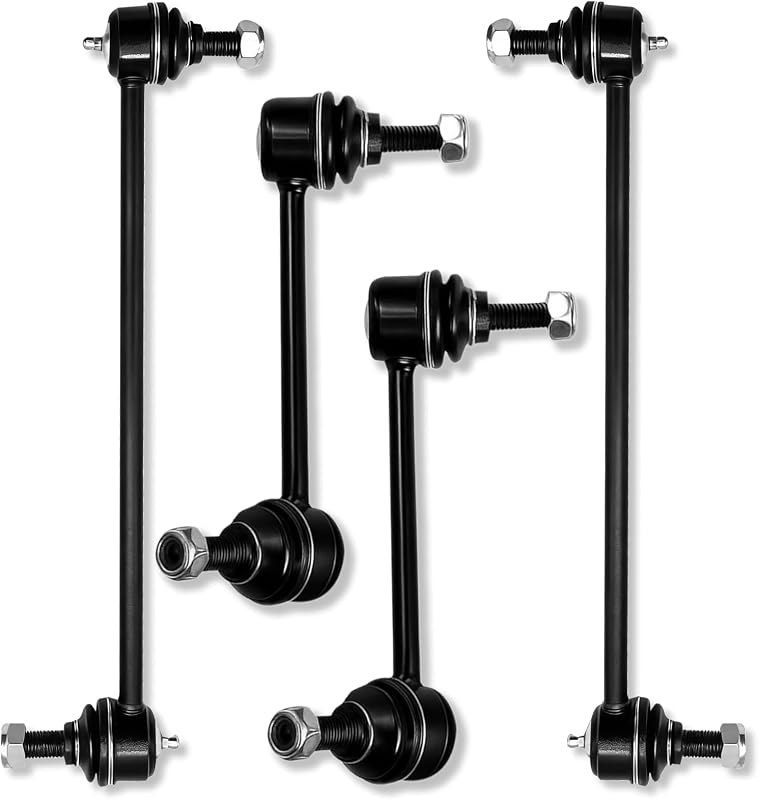 Kit de bieletas da barra estabilizadora dianteira e traseira Chassora para Honda Pilot e Acura MDX – 4 peças