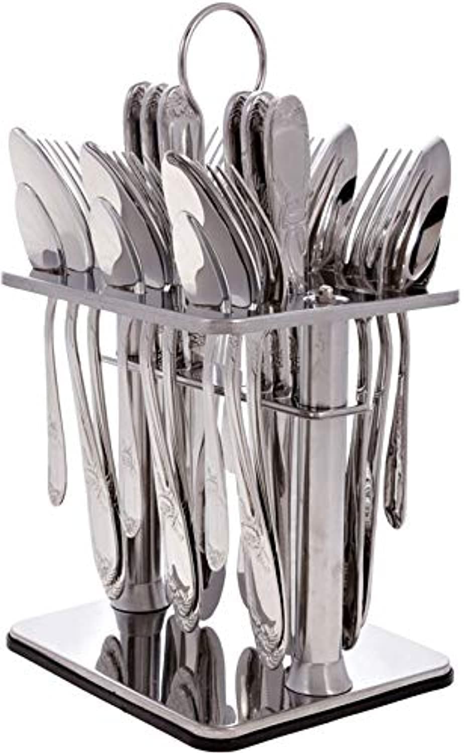 Stainless Steel Cutlery Set, 24 Pieces - [CS-24-RT]