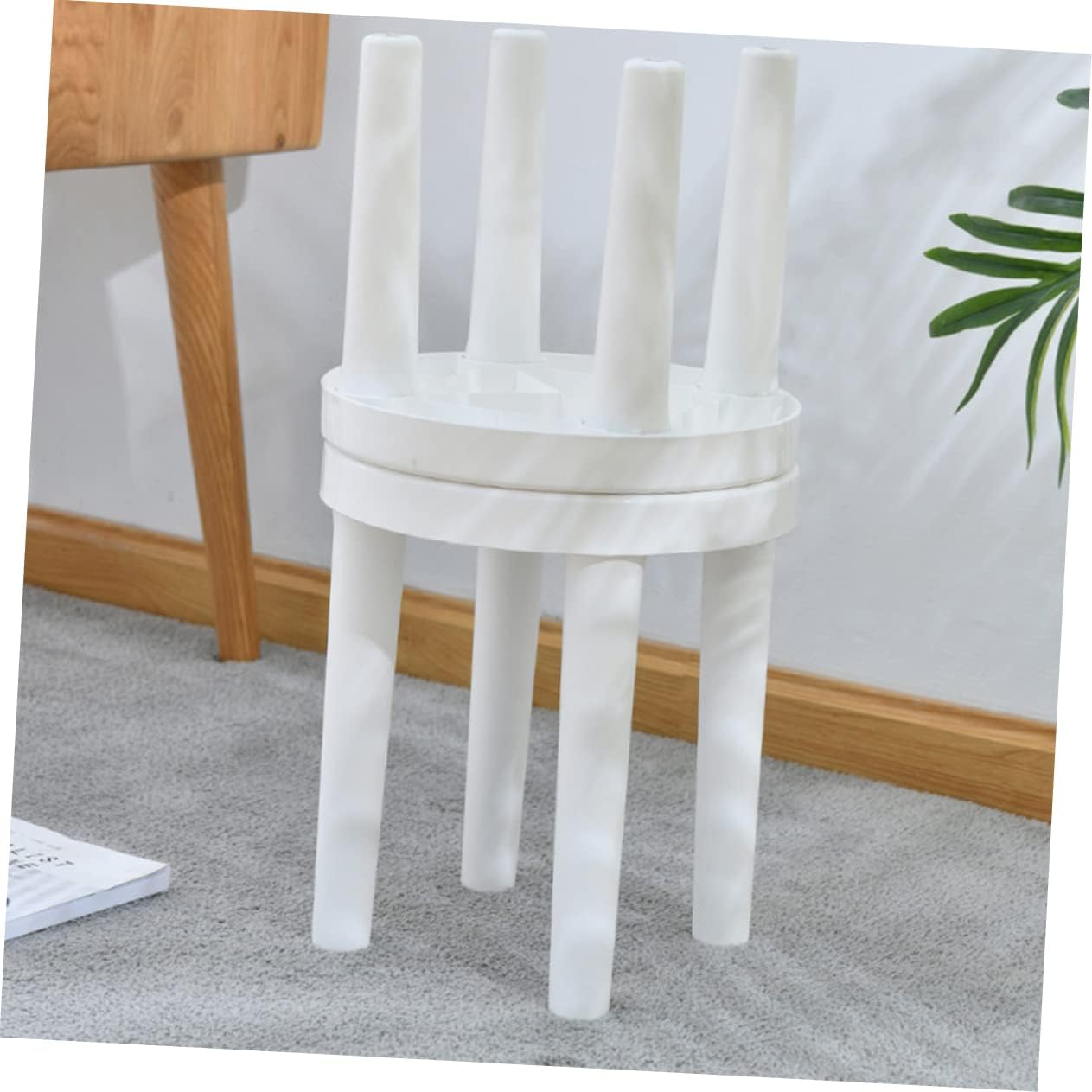 Slip Bench Small Step Stool for Adults Thickened Plastic Camping Foot Stool