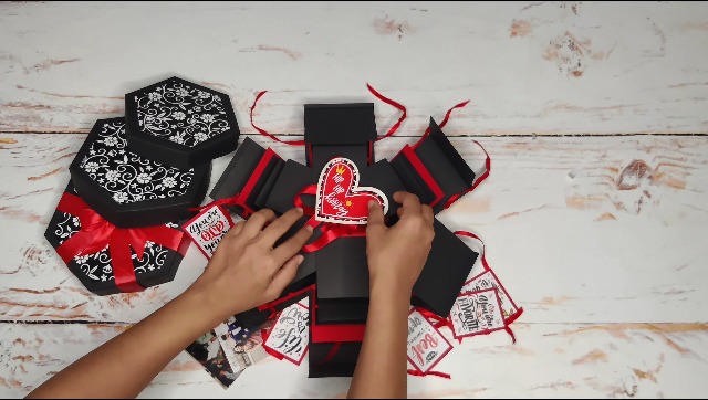 崩壊3rd　BirthdayBOX Beautiful Explosion Box for Birthday | 3 Layer Explosion Box