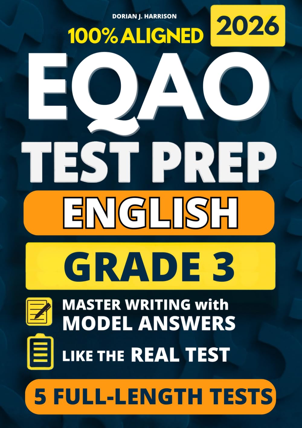 EQAO Grade 3 English Test Prep: 5 Full-Length Practice Exams with a Full Answer Key and Example Answers for All Open-Response Questions to Build ... Exam (Ontario EQAO Complete Test Prep Series)