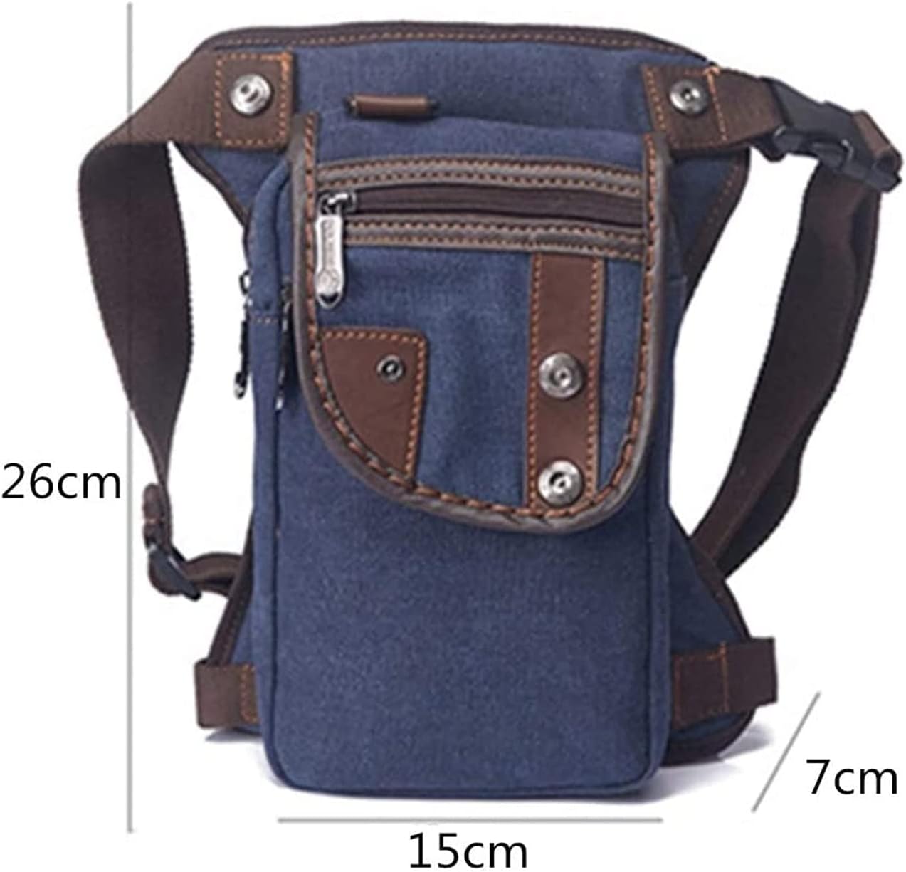 Fanny Pack for Men - Waist Bag Pack - Lightweight Belt Bag for Travel Sports Hiking,Shoulder Fanny Pack (E,15x7x26cm)