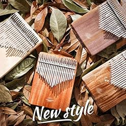 WYKDL Kalimba Thumb Piano Musique Cadeau Pratique for Adultes Instrument Débutant Entrée Piano Portable Doigt 17 Tone… - Les Beatles, Paul McCartney, John Lennon, RIngo Starr, George Harrison WYKDL Kalimba Thumb Piano Musique Cadeau Pratique for Adultes Instrument Débutant Entrée Piano Portable Doigt 17 Tone… – Image 7