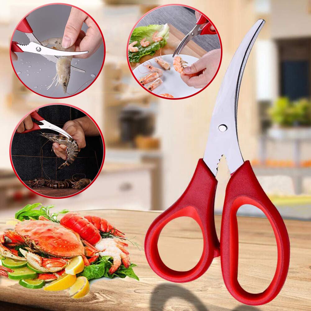 Pince à Crabes En Acier Inoxydable HOLIDYOYO - Outil De Pêche Ergonomique Pour Attraper Crustacés Et Poissons - 2