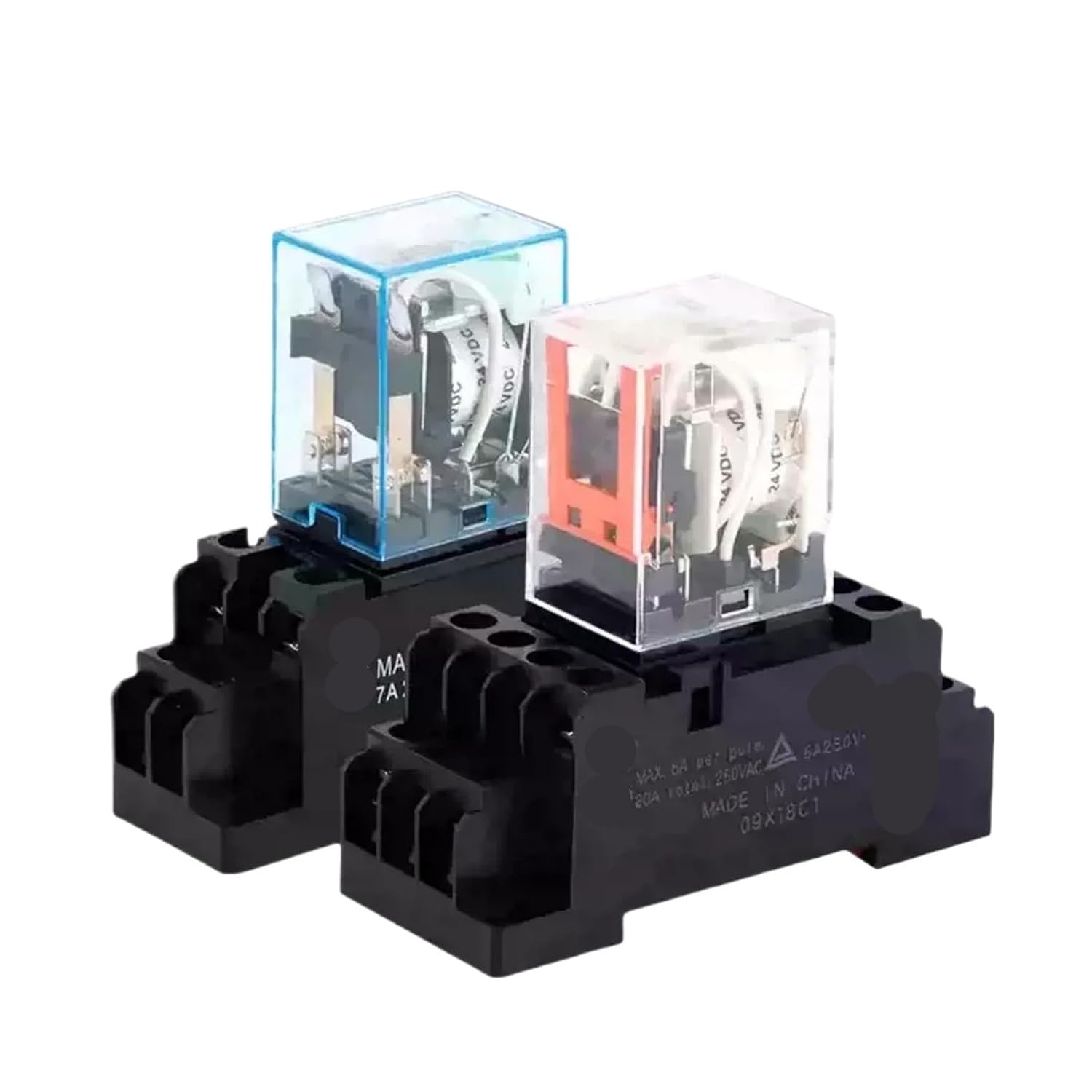 1PCS MY2N-GS MY4N-GS AC110V 120V AC24V DC110V DC48V DC12V DC220V AC12V AC48V AC200V 220V Relay(MY2N-GS-AC24V)