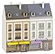 Faller FA 232386 - 2 Reihenhäuser Beethovenstraße, Zubehör für die Modelleisenbahn, Modellbau, 18.5 x 7.7 x 27.9 cm