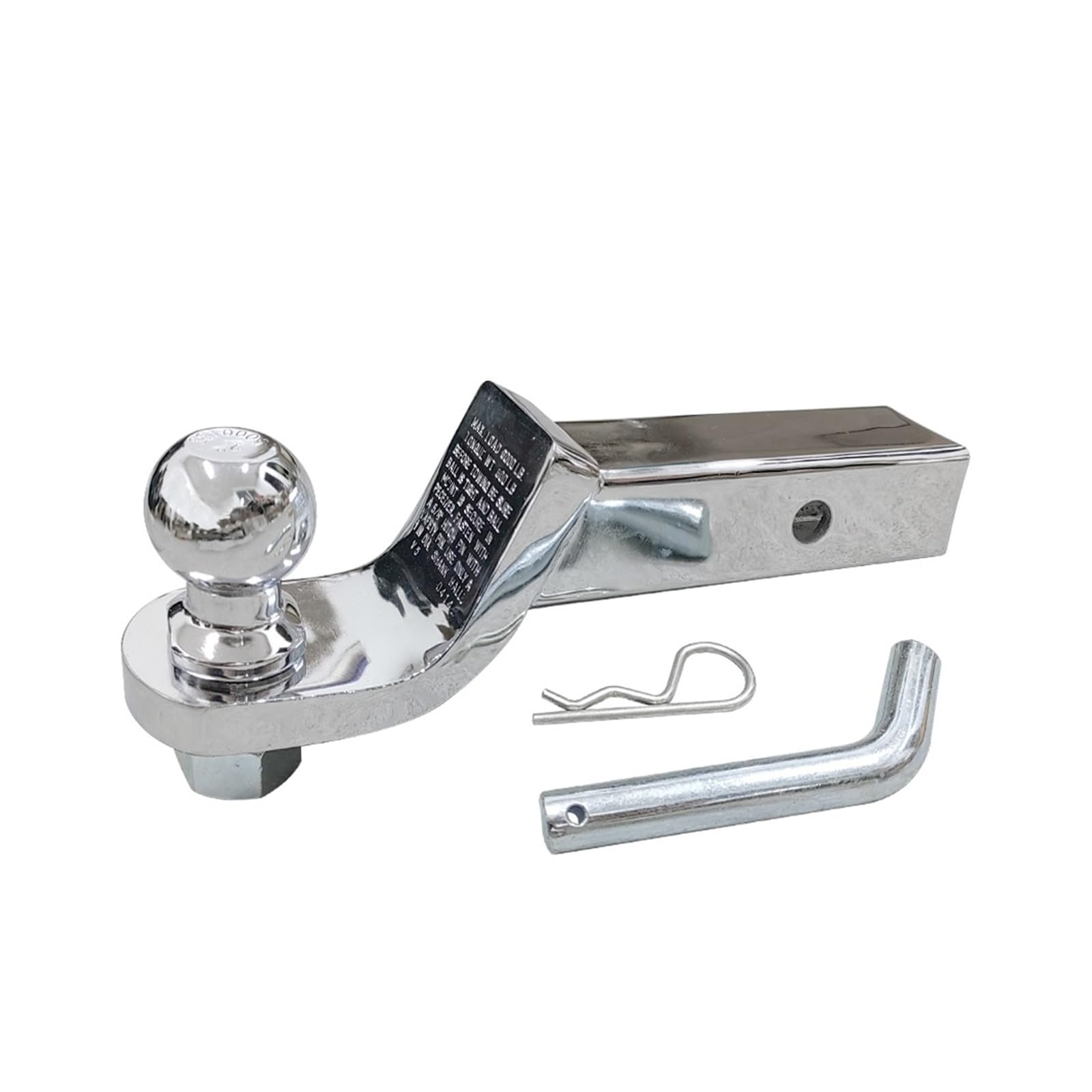 Attacco per rimorchio, Accessori For Camper, Accessori For Camper, Linguetta For Gancio Di Traino Cromato Da 2 Pollici,per camion, barche, roulotte