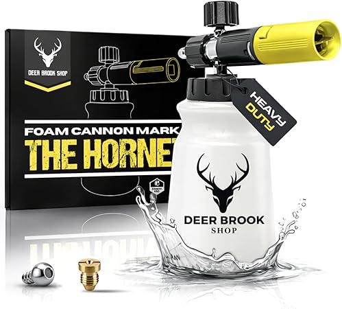 Hornet Foam Cannon for Pressure Washer - Soap Dispenser for