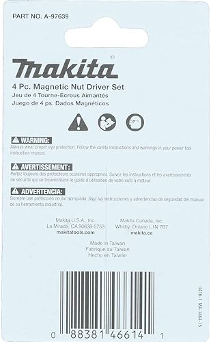 Miniatura 3 de Makita Impactx Juego de desarmadores magnéticos de 6 pulgadas, 3 piezas