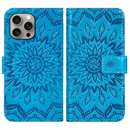 Coque IP 15 Pro Max Asuwish TYHQB Bleu avec protection écran intégrée