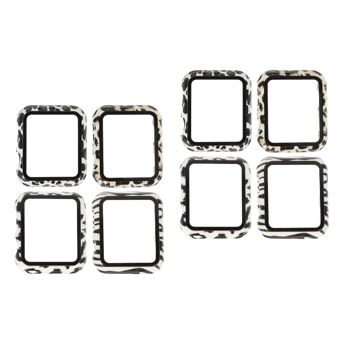Uonlytech 2 Sets 38 Mm Uhrengehäuse-stoßfänger Gehärtete Folie Displayschutzfolie Material Einfache Installation 4 Stück X 2