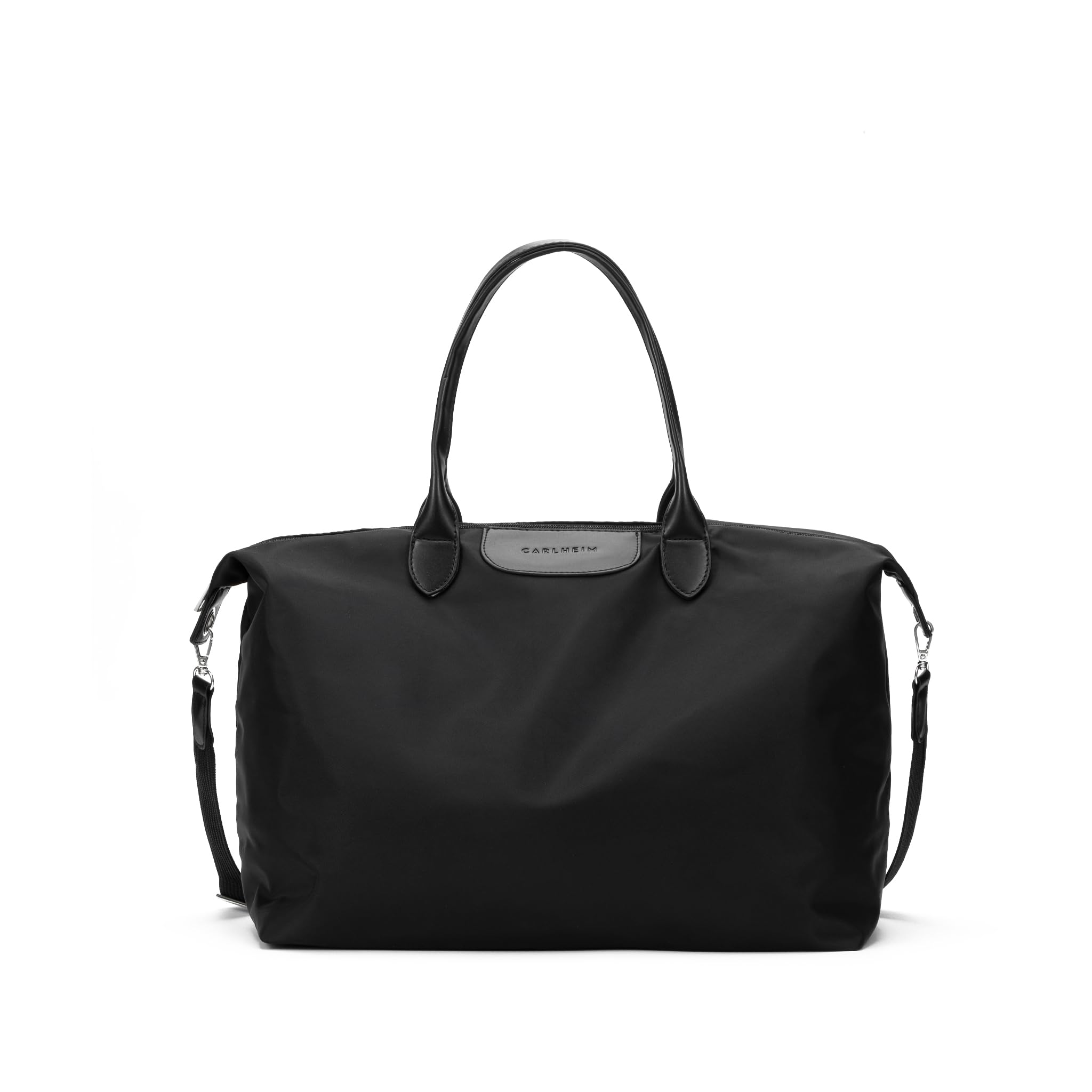 Carlheim Unisex's Haven Handbag Travel Sports, Black, Extra Large