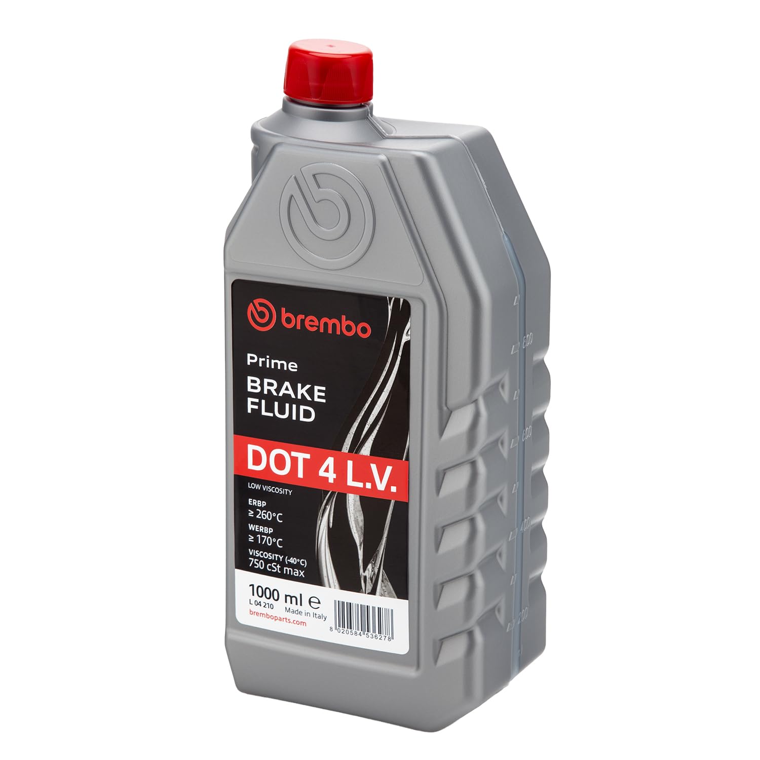 Brembo L 04 210 - Fluido Freni DOT 4 Low Viscosity