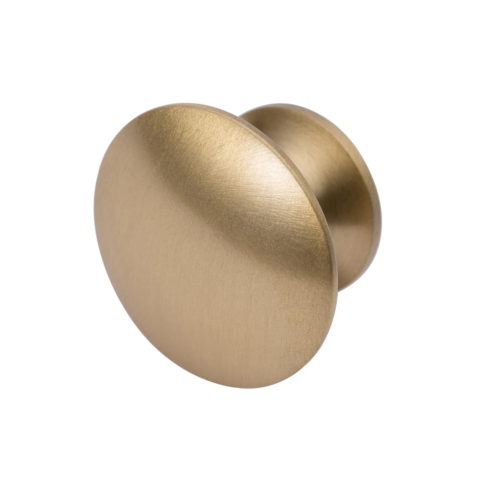 6 Pièces Boutons De Tiroir, Boutons De Meubles En Or, Boutons Armoire Ronds Boutons De Tiroir En Laiton Dore Poignees De Porte D 96259616