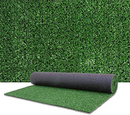 Artificial Grass Turf Lawn-4 Feet x 13 Feet, 0.4" Indoor Outdoor Rug Synthetic Grass Mat Fake Grass