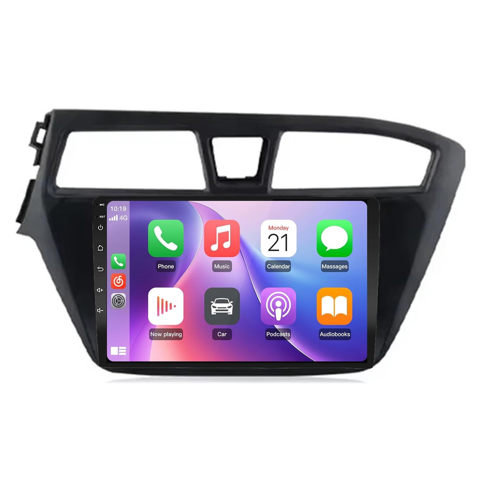 Wyświetlacz Carplay dla Hyundai i20 2 II GB 2014-2017 Przenośne Radio Samochodowe Z Ekranem Dotykowym Hd, Funkcją Mirror Link I Carplay;, 8 Rdzeń 8G+256G