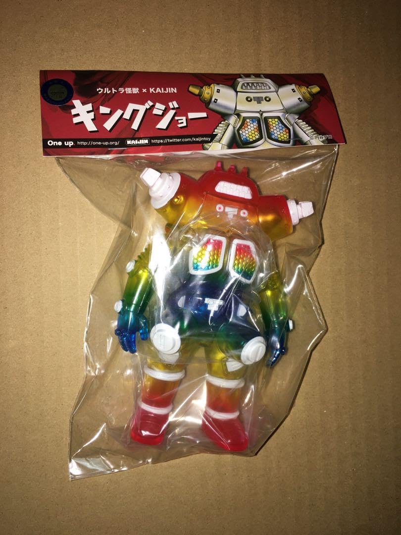 Amazon.co.jp: KAIJIN キングジョー クリア 塗装 ソフビ 