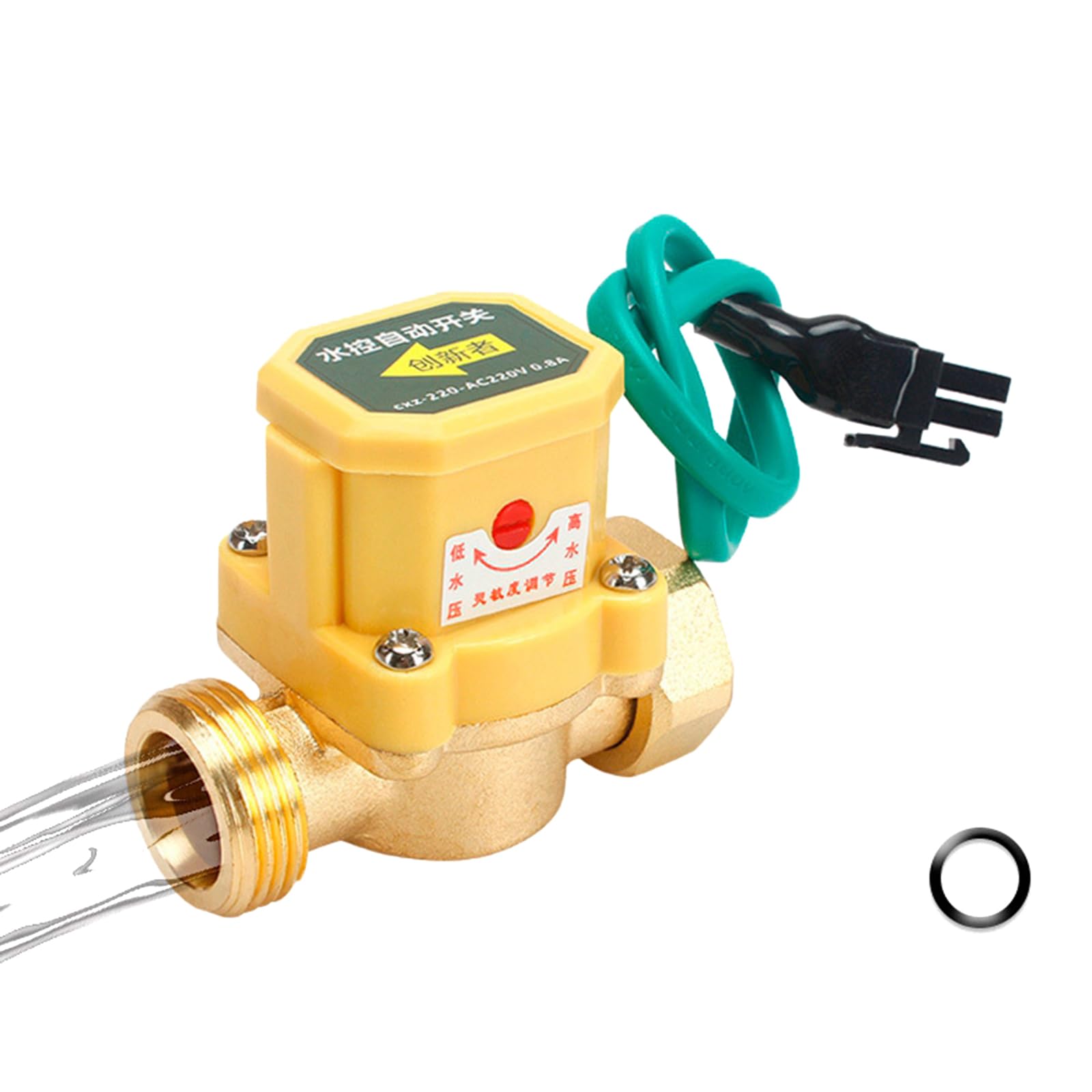 Tertioi 6 To 6 Minutes Water Flow Sensor Switch Electronic Pressure Switch Booster Home Hotel Pump Controller Water Pump Flow Sensor