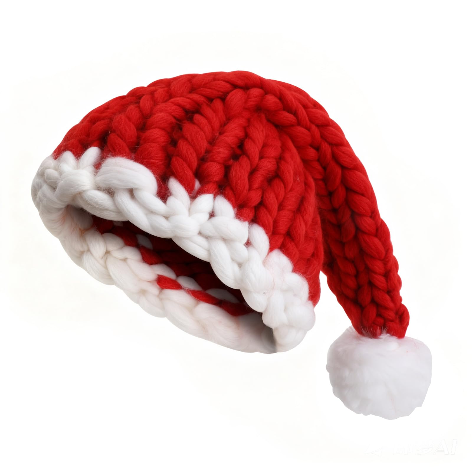 TAGVO Christmas Hat for for Men and Women Fancy Dress Santa Hat, Christmas Fun Hats Santa Costume for Xmas Party