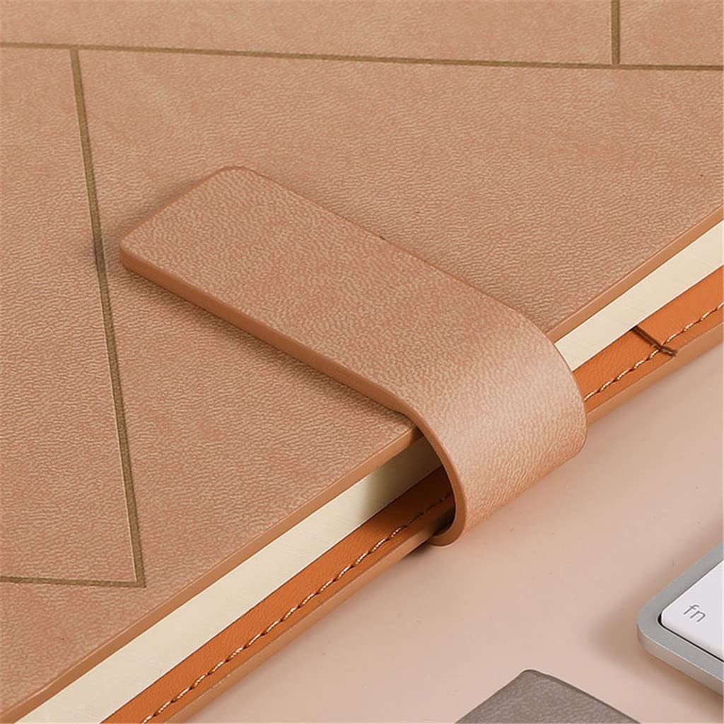 Set di quaderni Agenda Aziendale Line Notebook Pu Agenda giornaliera Quaderni Forniture di cancelleria (Stile D)