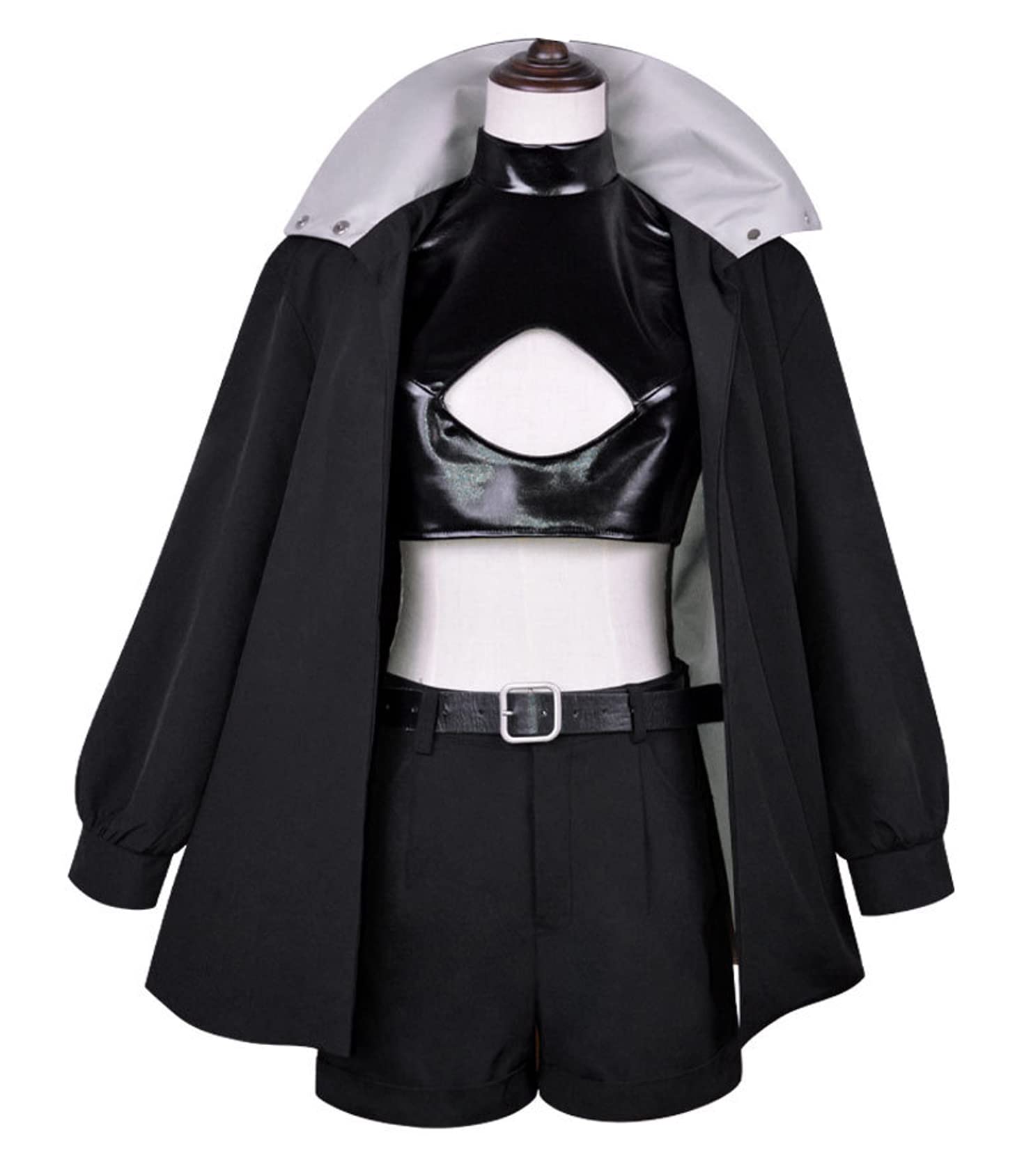 Call of the Night Cosplay Maid Dress Deluxe Outfits Women Yofukashi No Uta Nazuna Nanakusa Halloween