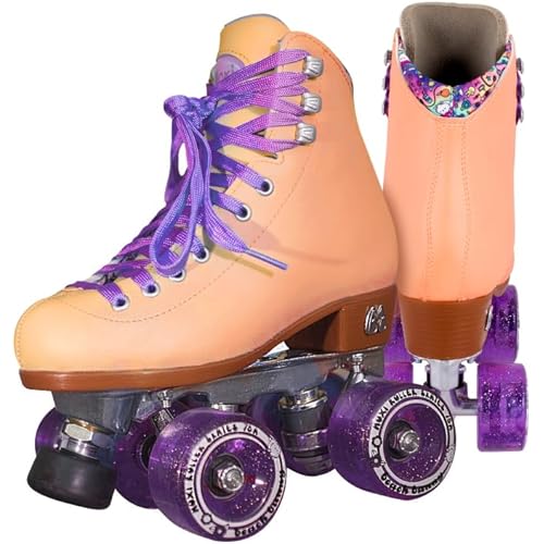 Moxi Beach Bunny Roller Skates for Women - Colorful, Precision-Fit Skate with High-Rebound Wheels, Moisture-Wicking Lining & Padding, Roller Skates