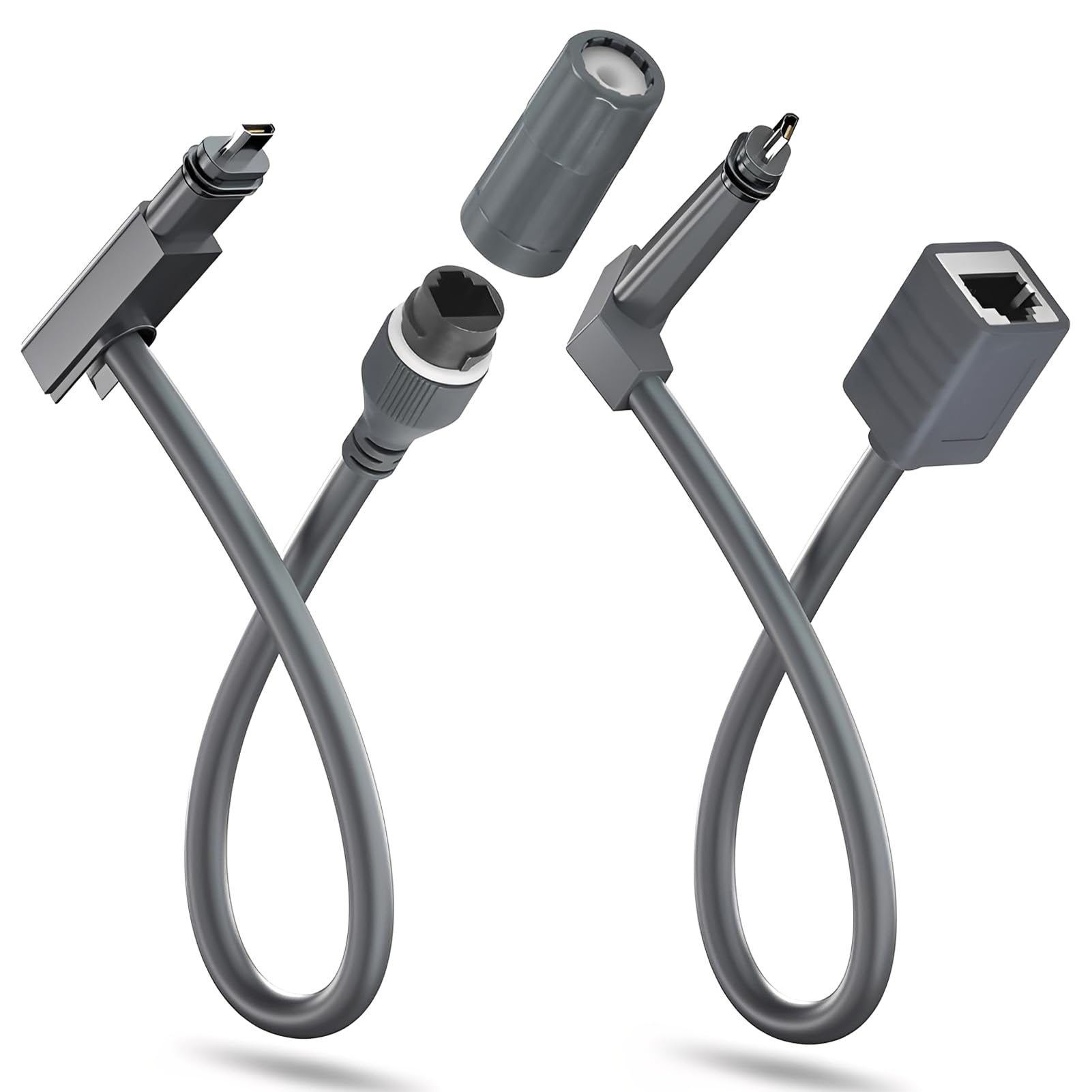 LICAEVEY Adattatore Ethernet di Seconda Generazione, Accoppiatore Impermeabile SPX a RJ45 con Nucleo in Rame 24 AWG, Trasmissione a 1200 Mbps per Router e Accessori per Parabole