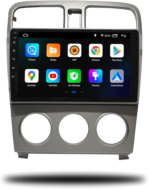 MarTechno Android Multimedya 6GB RAM 128GB Hafıza Subaru İmpreza 2002-2007 ile uyumlu