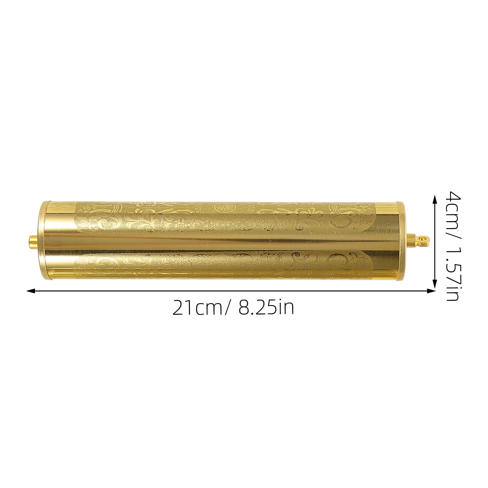 Housoutil Standuhr-Gewichte, 2 Stück Vintage-Wanduhr-Gewichte,Goldene Standuhr Dekoratives Hammer, Muster Uhrengewicht Für Wanduhr, Eisenkettengewicht Ersatz Uhrgewichtsteil