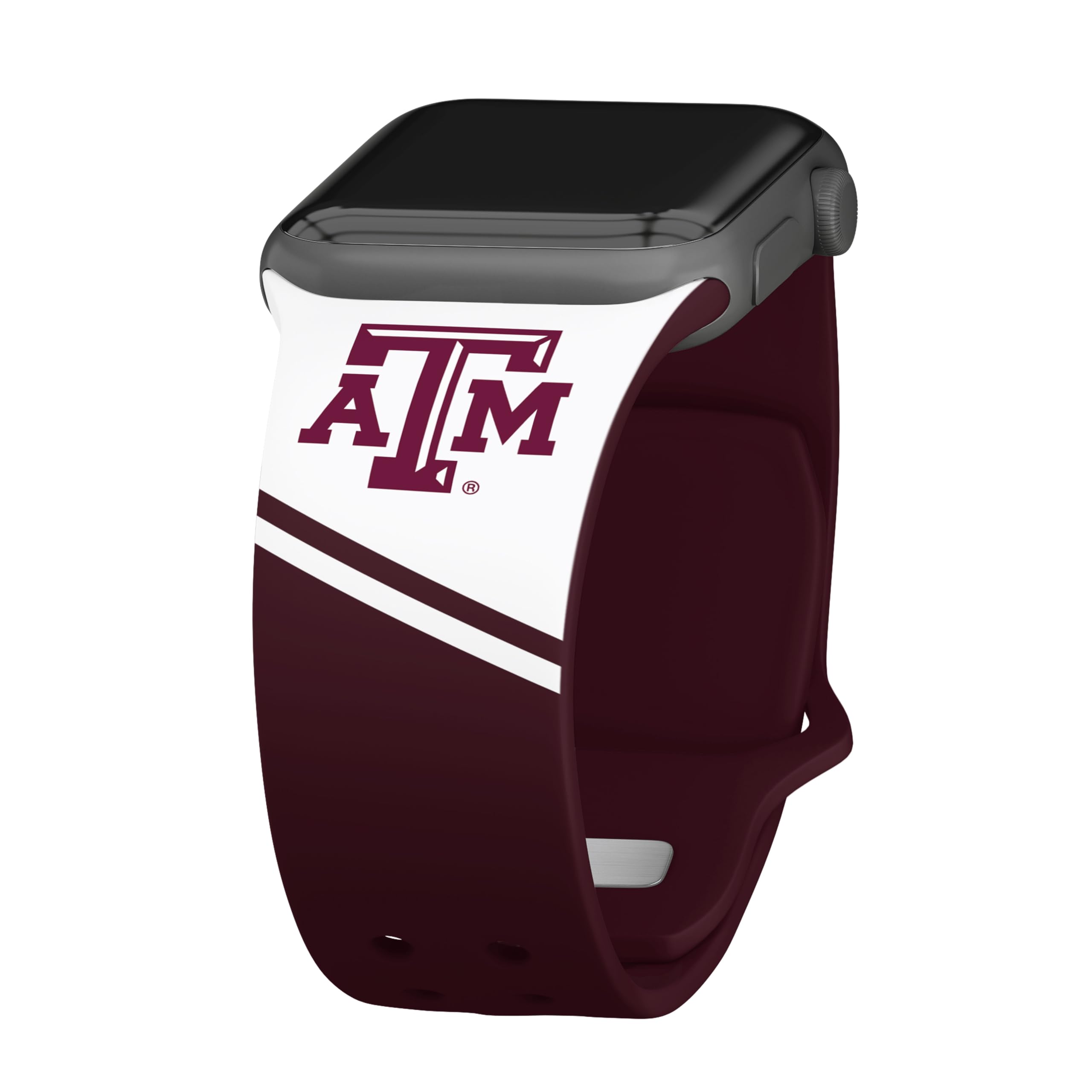 Affinity Bands Texas A&M Aggies Champion Series HD Watch Band Compatible with Apple Watch (38/40/41mm Short)