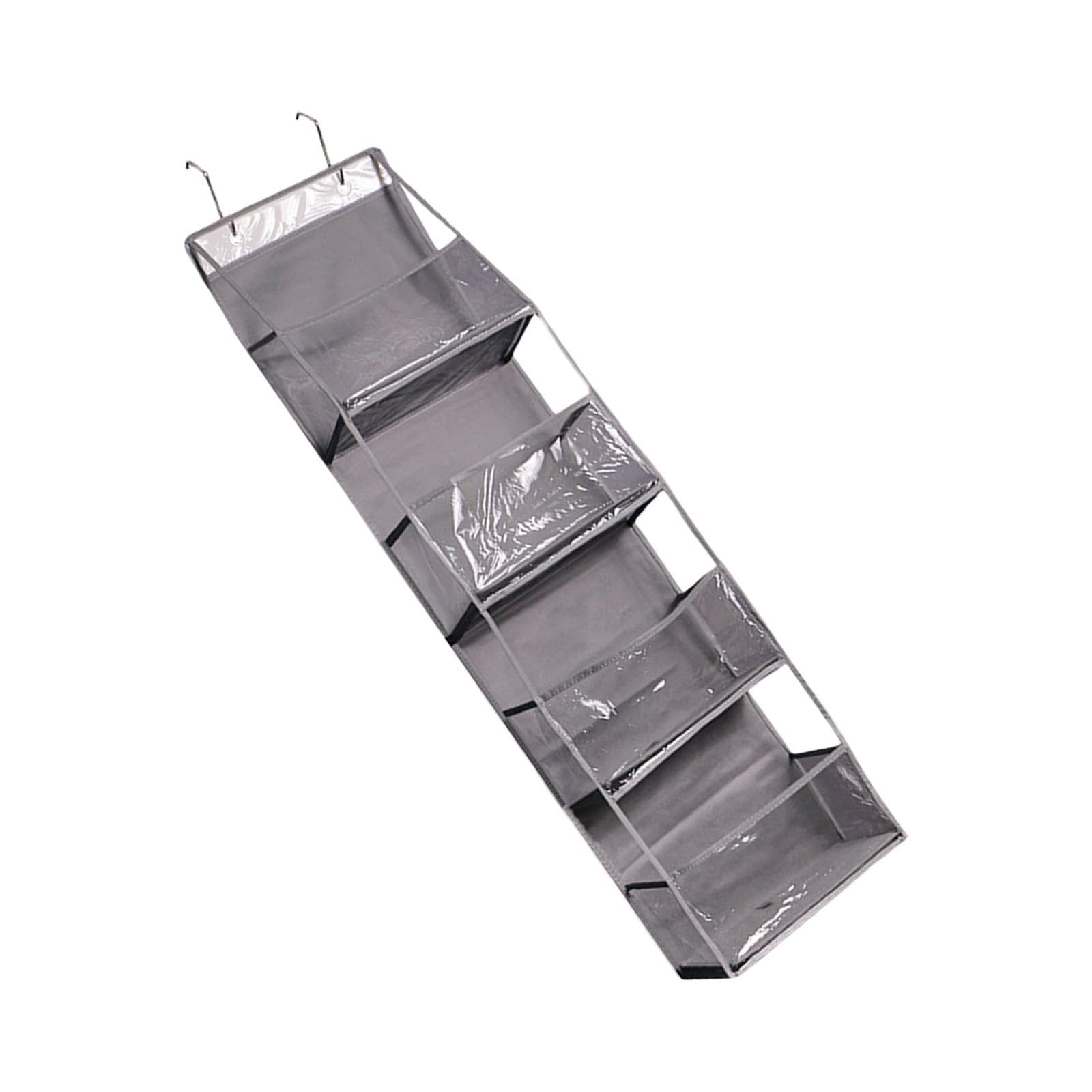Xjdzineq Door Storage Pocket for Handbags Wall Mounted Bag Hanger Hanging Organiser Practical Home Closet Accessory Pvc Over the Door Storage Pockets