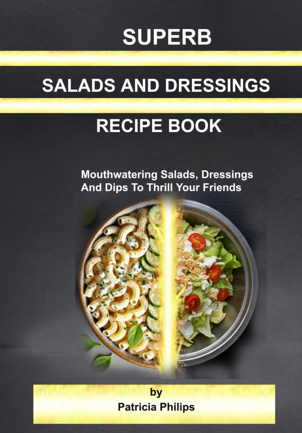 SUPERB SALADS AND DRESSINGS RECIPE BOOK: Mouthwatering Salads, Dressings And Dips To Thrill Your Friends