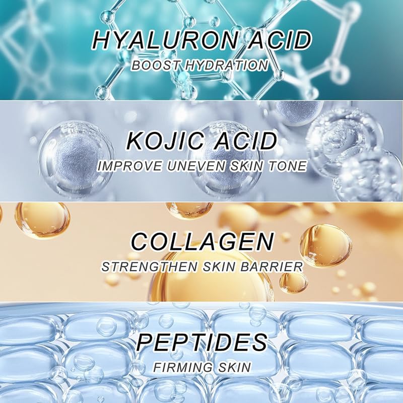 4 pairs PDRN Micro Eye Patches, Under Eye Patches for Puffy eyes, Dark Circles & Wrinkle | Hyaluronic Acid, Kojic Acid, Collagen, Peptides, Vitamin C, Niacinamide - Korean Popular Eye Care - Image 6