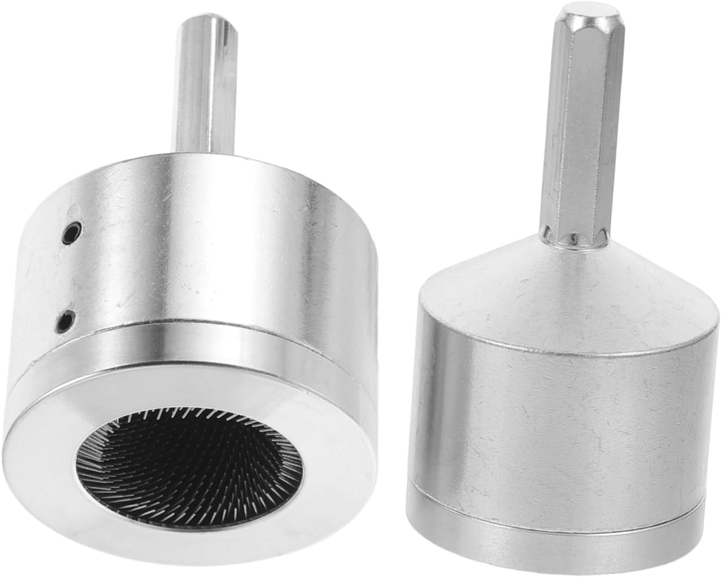 jojofuny 2pcs Drill Brush Copper Pipe Cleaner Power Drill Accessory for Tubing Cleaning